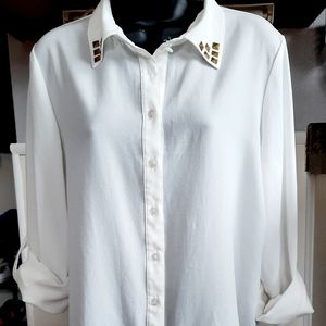 iZ Byer Button Down Top